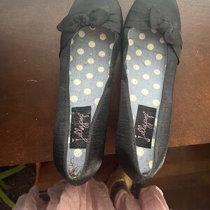 Jelly pop size 9 heels black
